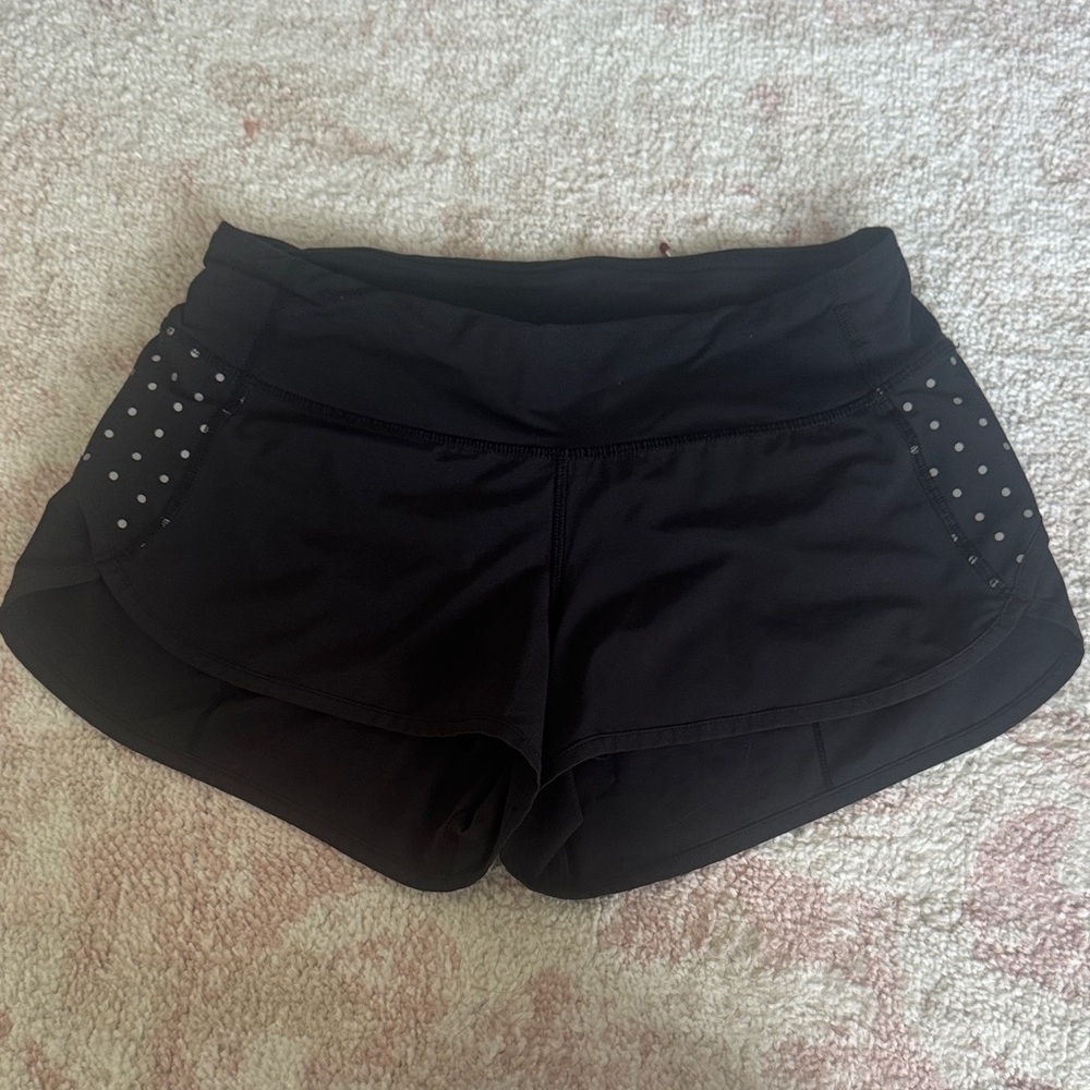 Lululemon Polkadot Run Shorts